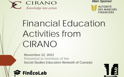 CIRANO Financial Tools