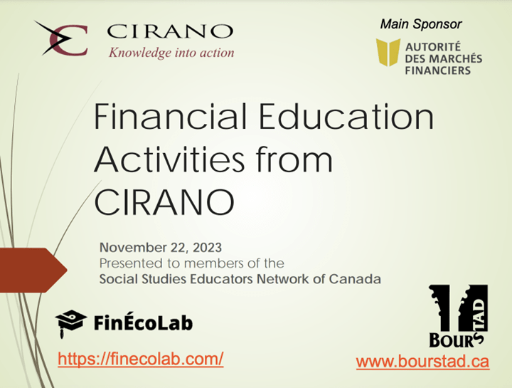 CIRANO Financial Tools